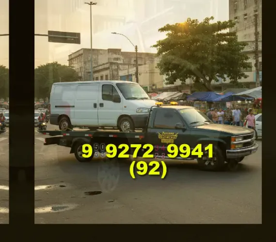 Guincho disponível 92?9?9272?9941 - Junior24H atende você 24h!