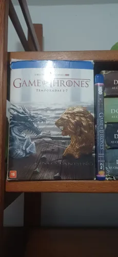 Coleção Game of Thrones Blu-ray (1ª à 7ª) + 8ª Temporada Brinde