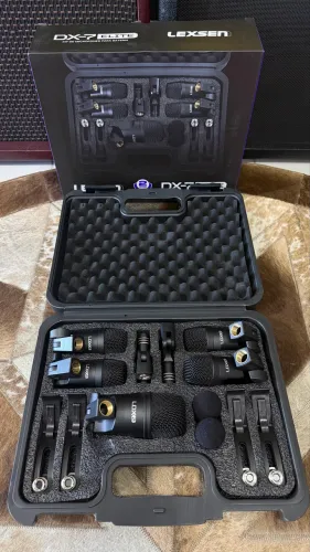 Kit microfone pra bateria lançamento 