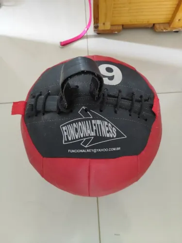 Bola de peso funcional fiteness wall ball