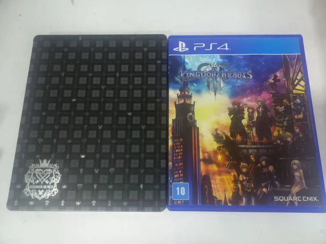 Kingdom Hearts 3 Edição com Steelbook PS4