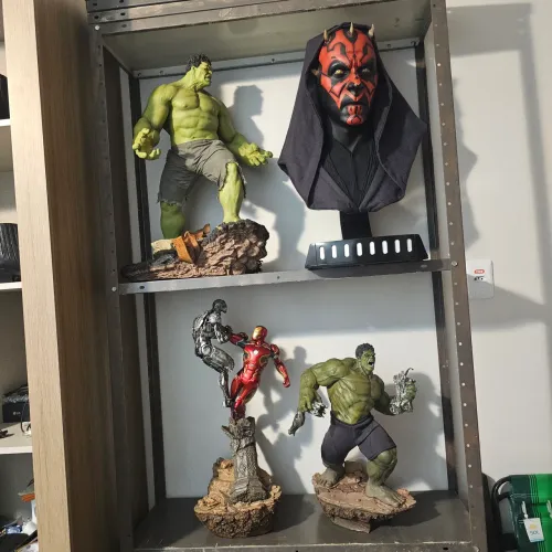 Estátuas 1/4 e 1/6 iron studios e sideshow busto N xm hot toys inart
