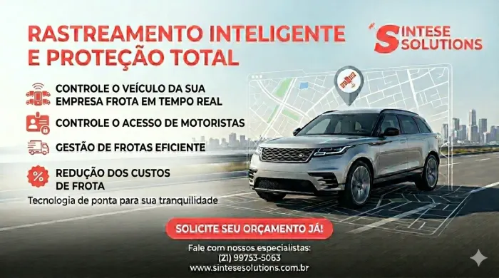 Rastreamento de veículos leves e pesados 