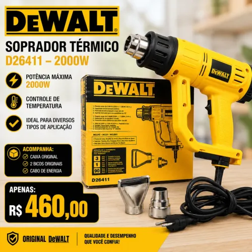 Soprador usado só para testar seu funcionamento