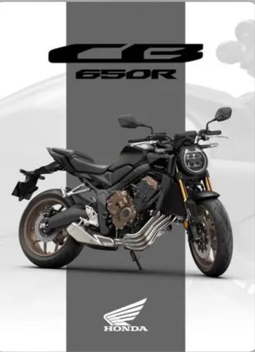 Moto cb 650r único dono com apenas 900 kms e não aceto troca