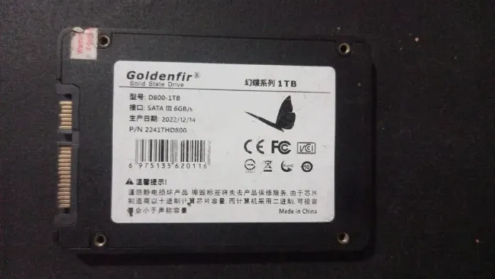 SSD externo 1 Terá goldfinder