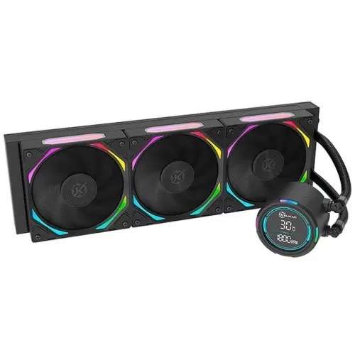 Water Cooler Kalkan Delta V2 360mm Led ARGB, Com Display IntelAMD LGA1851 AM5 - WZetta