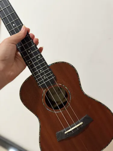 Ukulele Seize Maiu Plus Concert Elétrico Sapele
