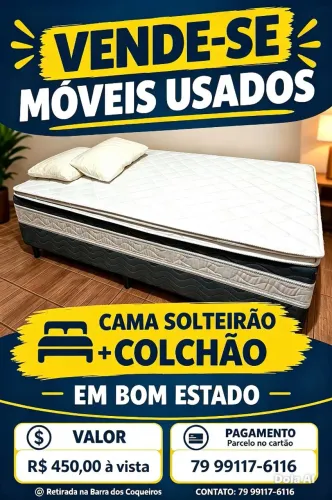 Cama box solteirão