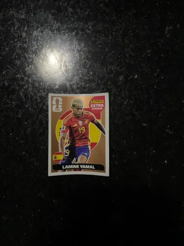 LAMINE YAMAL DE BRONZE EXTRA STICKER