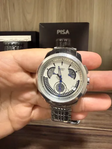 Oportunidade- Relógio Swatch Yr402g - Bom estado - Troco 