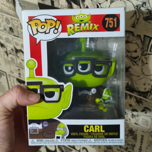 Funko pop Carl - Alien Remix