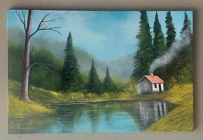 Quadros Novos Pintados a Mão