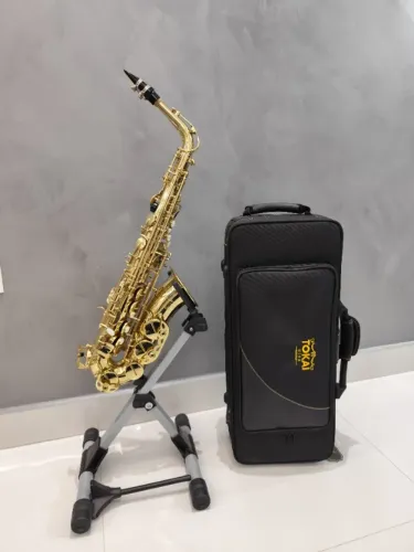 Sax Alto Tokai TSA-200L Mib - Laqueado - Novo (de mostruário) R$3999,00 - Parcelo 21x