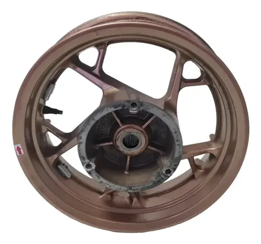 Roda Traseira Yamaha Xmax 300 2026 Detalhes 61596 Dourado