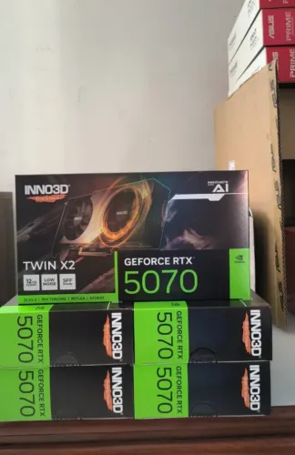 RTX 5070, INNO3D, TWIN, 12GB - LOJA CONCEITUADA
