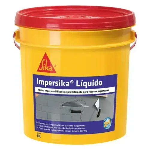 Impermeabilizante Impersika 18l Sika