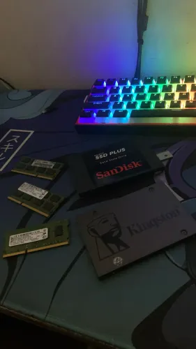 Peças Notebook, SSD e memória ram ddr3