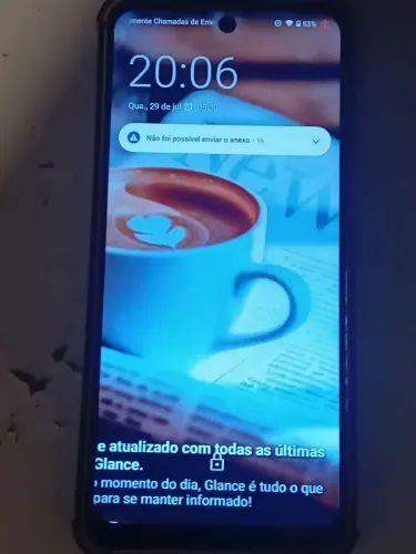 Vendo moto G14...com tela trincada..$300,00