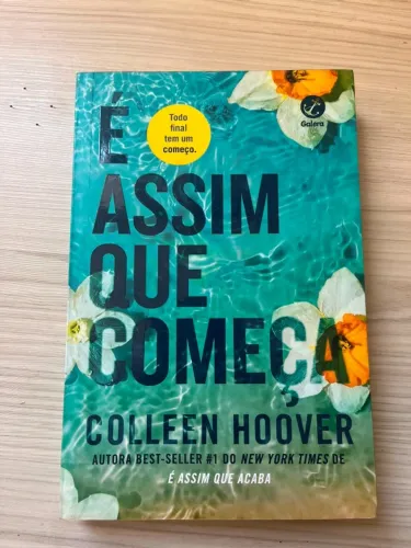 Livro " Assim que começa" - Collen Hoover