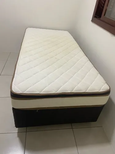 Cama Box nova solteiro