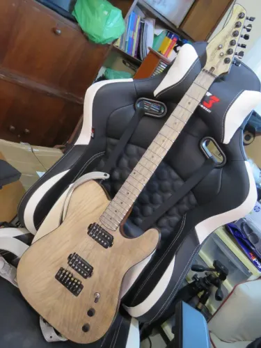 Guitarra Telecaster Custom Shop feita pelo luthier Emerson da Emerhand Guitars