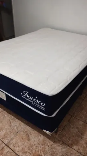 Cama de casal molas ensacadas 