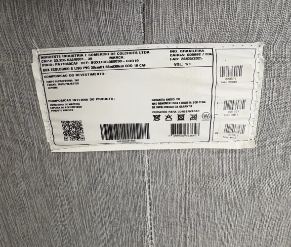 2 CAMA BOX DE SOLTEIRO - SEM BAÚ