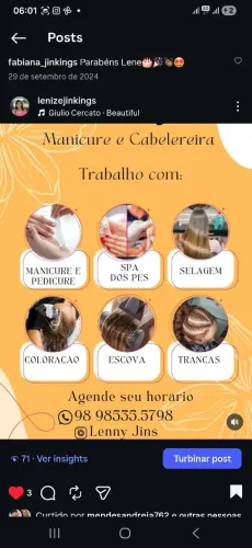 Lenny manicure e cabelereira