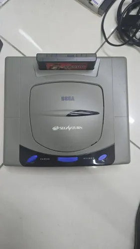 Sega saturn japones completo com saroo 2 controles sem fio