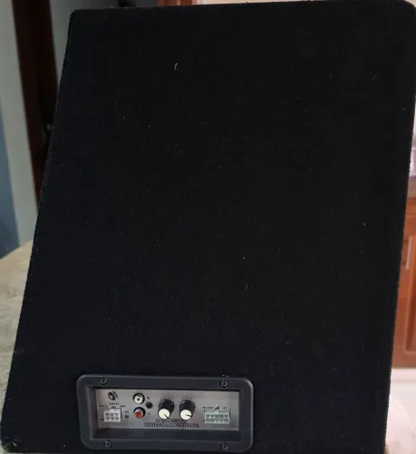 Caixa som jbl amplicada som automotivo 350 rms subwoofer 12 polegadas