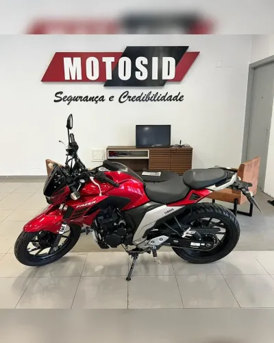 YAMAHA FZ25 FAZER ABS VERMELHO 2023