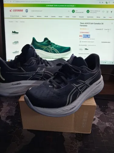 tênis asics gel-cumulus 26 feminino