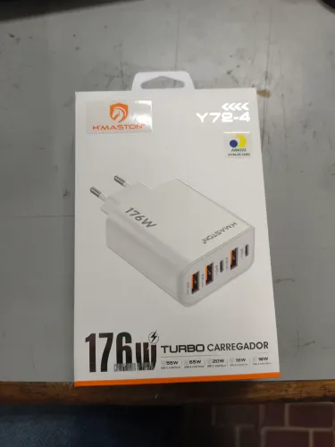 Carregador turbo Power 176w hmaston original