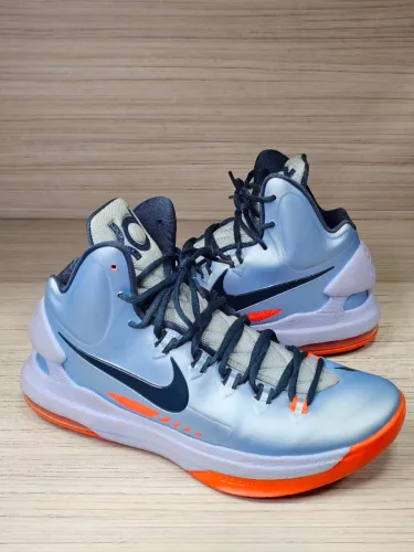 Nike KD V na cor "Ice Blue" tamanho 41