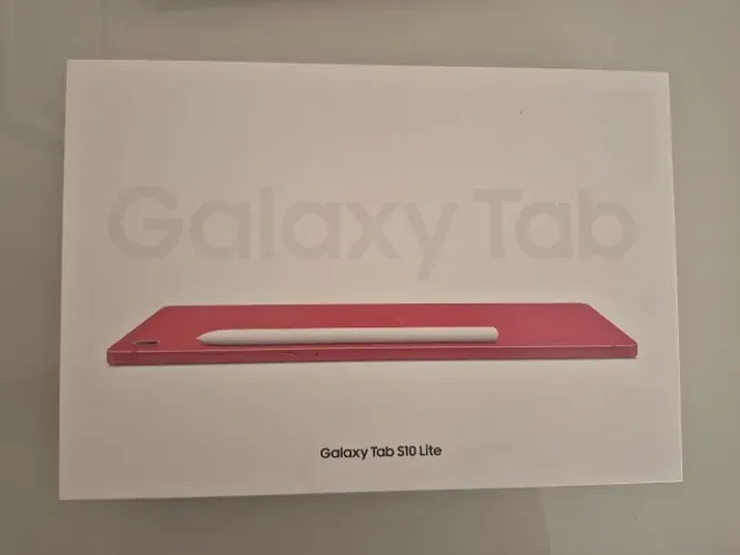 Galaxy Tab S10 Lite - 128GB - Vermelho - Novo LACRADO