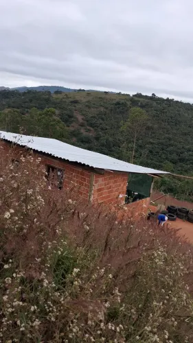 Terreno com casa 1480 metros com plator e muito verde terra boa para plantações top d