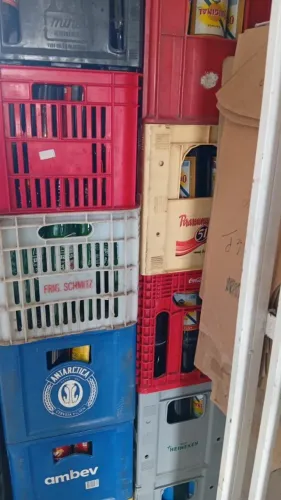Engradado e casco de 600ml