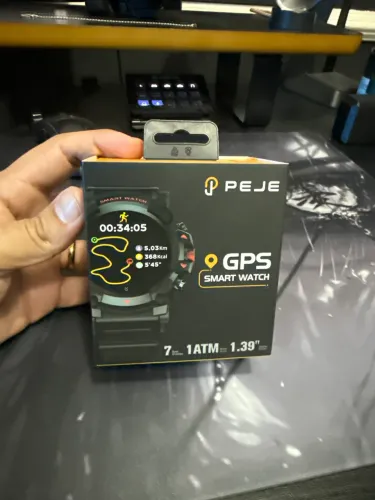 Smartwatch PEJE G01C GPS Bluetooth 5.4 Tela 1,39? IP68 Esportivo