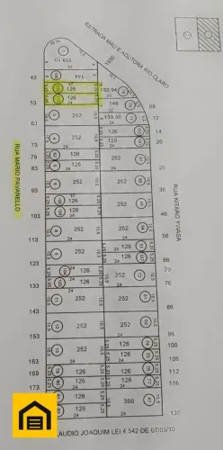 Terreno à venda, 126 m² por R$ 149.000 - Vila Nova Mauá - Mauá/SP