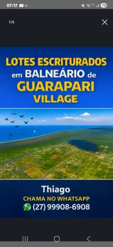 Lotes legalizados em Balneário Village do Sol - Guarapari/ES, Aceito Propostas, Veículos