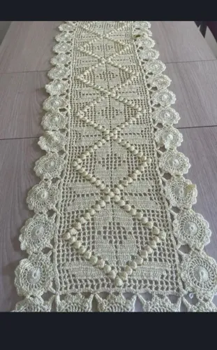 Toalha de croche