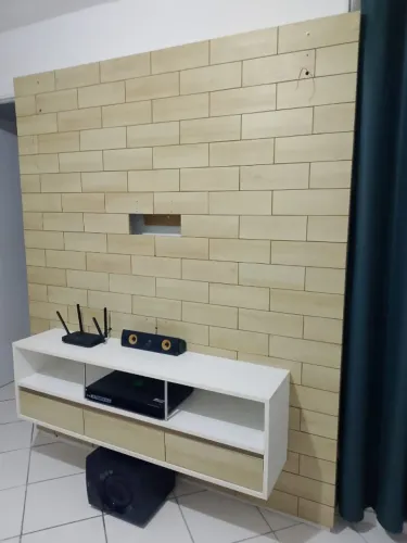 Painel de sala com gavetas 500 reais