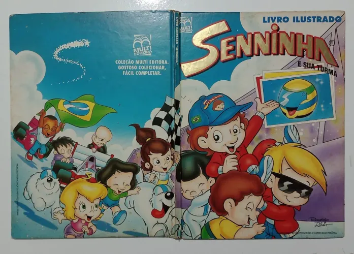 Álbum antigo Seninha incompleto