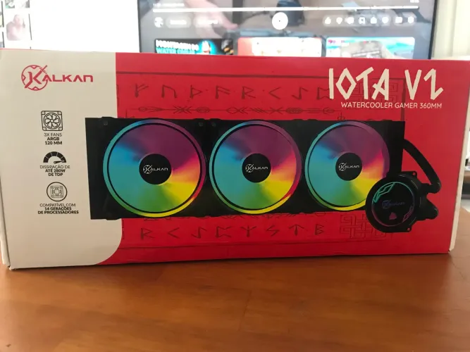 Water Cooler Kalkan Iota V2 360 RGB 360mm TDP 280W KLK00069