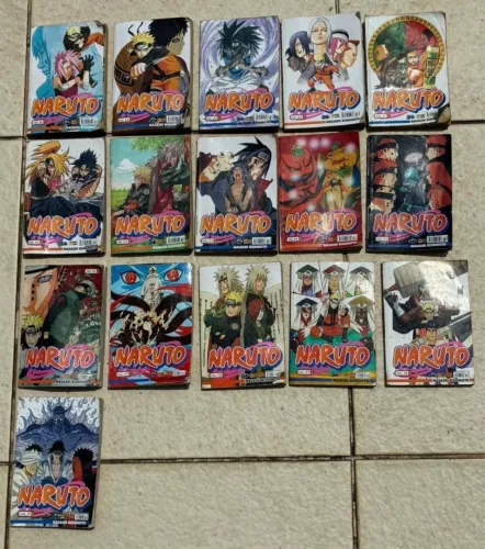 Livros - NARUTO (16 un) - MANGAS DRAGON BALL (4 un)