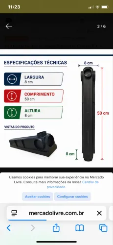 Ralos Linear de 50X8 e 50X6 