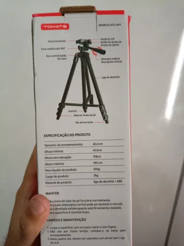 Tripé para celular novo lacrado nunca usado