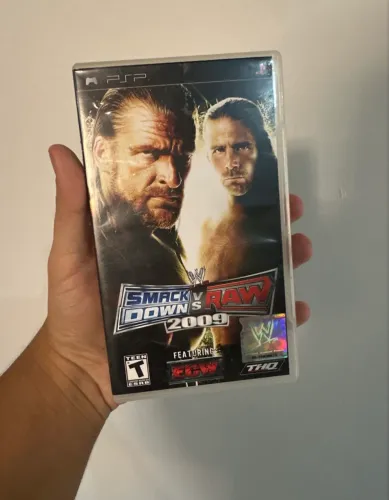Jogo WWE SmackDown vs RAW 2009 PSP