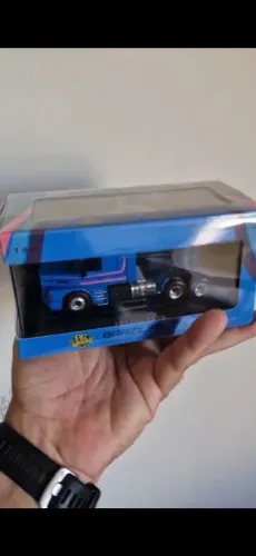 Miniatura Scania 113H Azul BR Classics